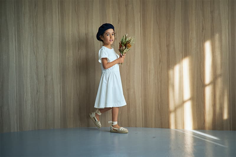 safari dress white | ギフト・スタイ・出産祝いのMARLMARL（マール
