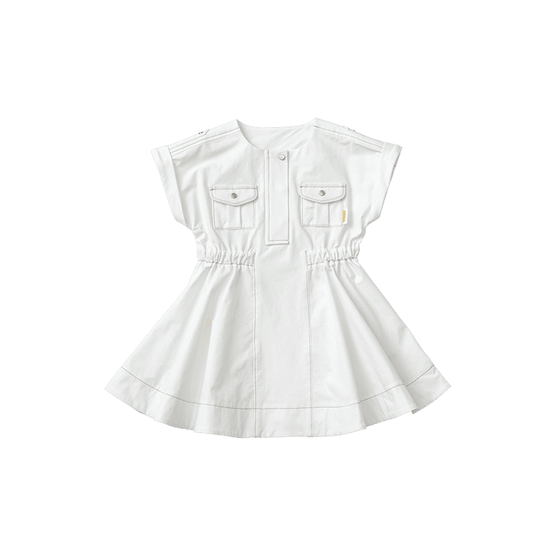 safari dress white | ギフト・スタイ・出産祝いのMARLMARL（マール