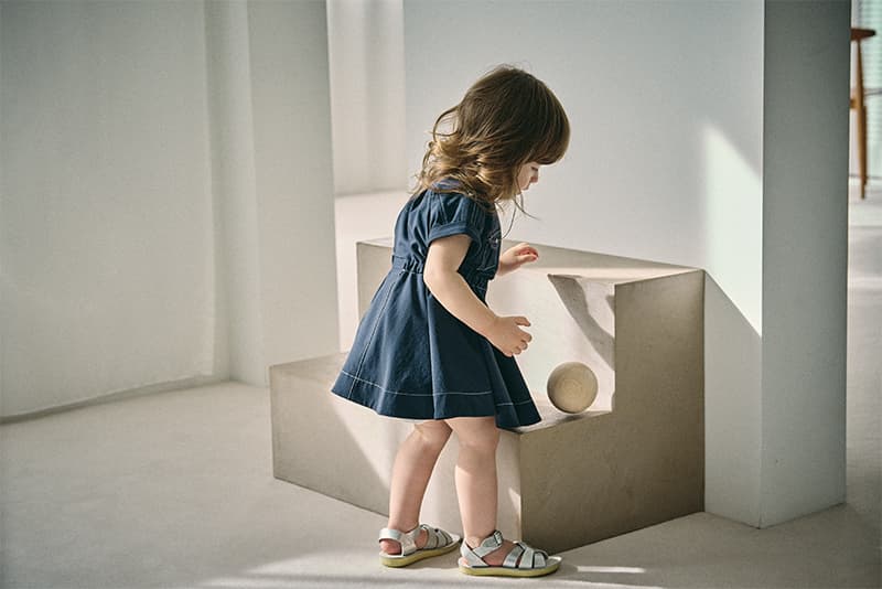 safari dress navy | ギフト・スタイ・出産祝いのMARLMARL（マールマール）