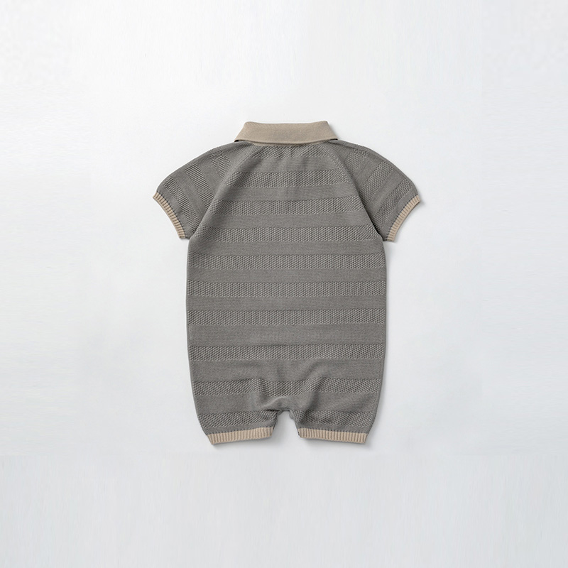 新品MARLMARL 新作ニットポロロンパースNEZU knit polo rompers nezu | ギフト・スタイ・出産祝いのMARLMARL