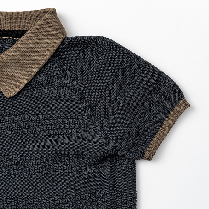 knit polo rompers ai | ギフト・スタイ・出産祝いのMARLMARL（マール
