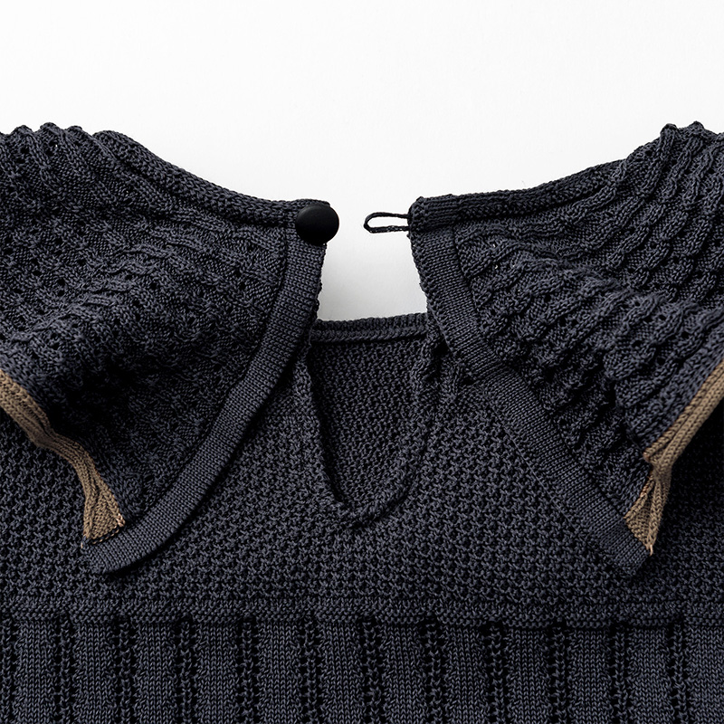 knit frill rompers ai | ギフト・スタイ・出産祝いのMARLMARL（マール