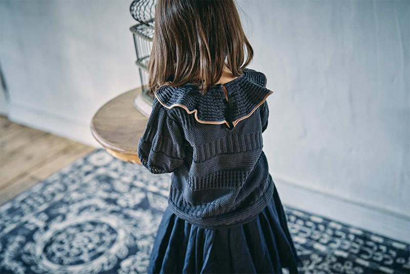 knit frill blouses ai | ギフト・スタイ・出産祝いのMARLMARL（マール