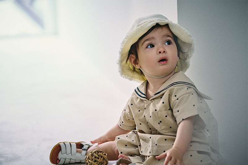 brim infant white | ギフト・スタイ・出産祝いのMARLMARL（マールマール）