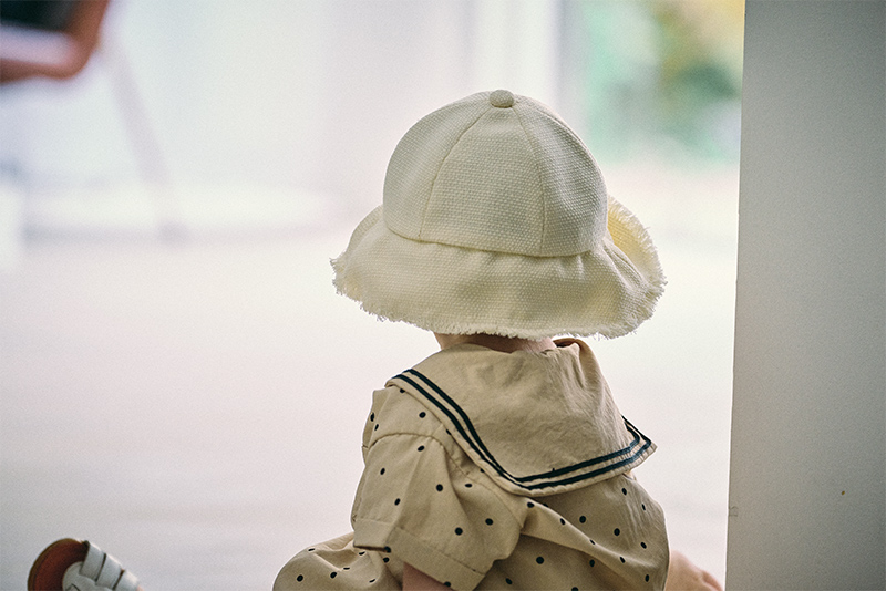 brim infant white | ギフト・スタイ・出産祝いのMARLMARL（マールマール）
