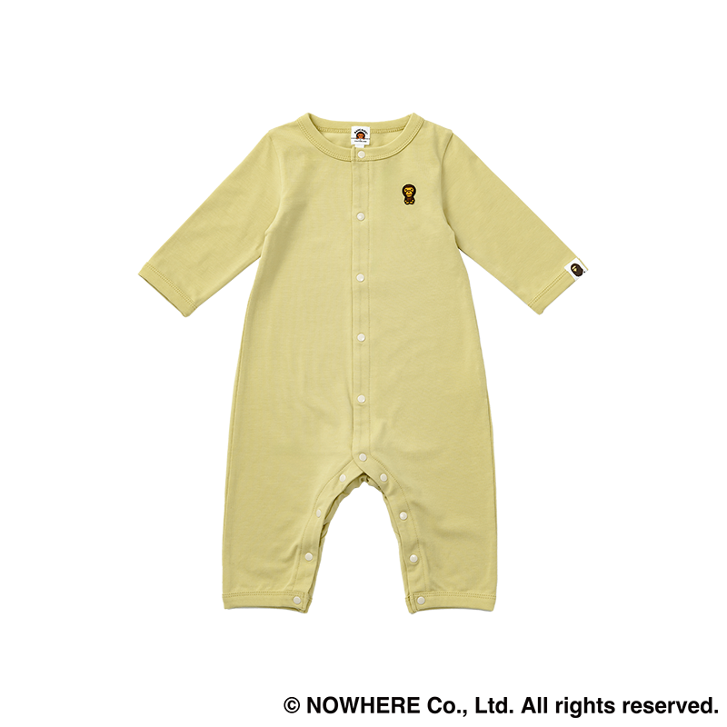 BAPE × MARLMARL - 1ST CAMO BABY MILO ROMPERS KB BEIGE