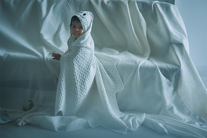 hooded towel ghost | ギフト・スタイ・出産祝いのMARLMARL（マール