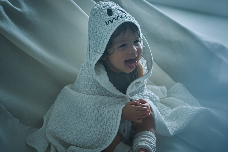 hooded towel ghost | ギフト・スタイ・出産祝いのMARLMARL（マール
