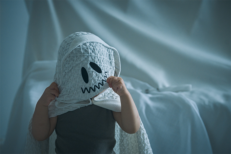hooded towel ghost | ギフト・スタイ・出産祝いのMARLMARL（マール