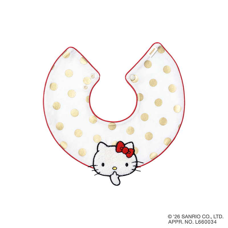 pop-out bib / Hello Kitty