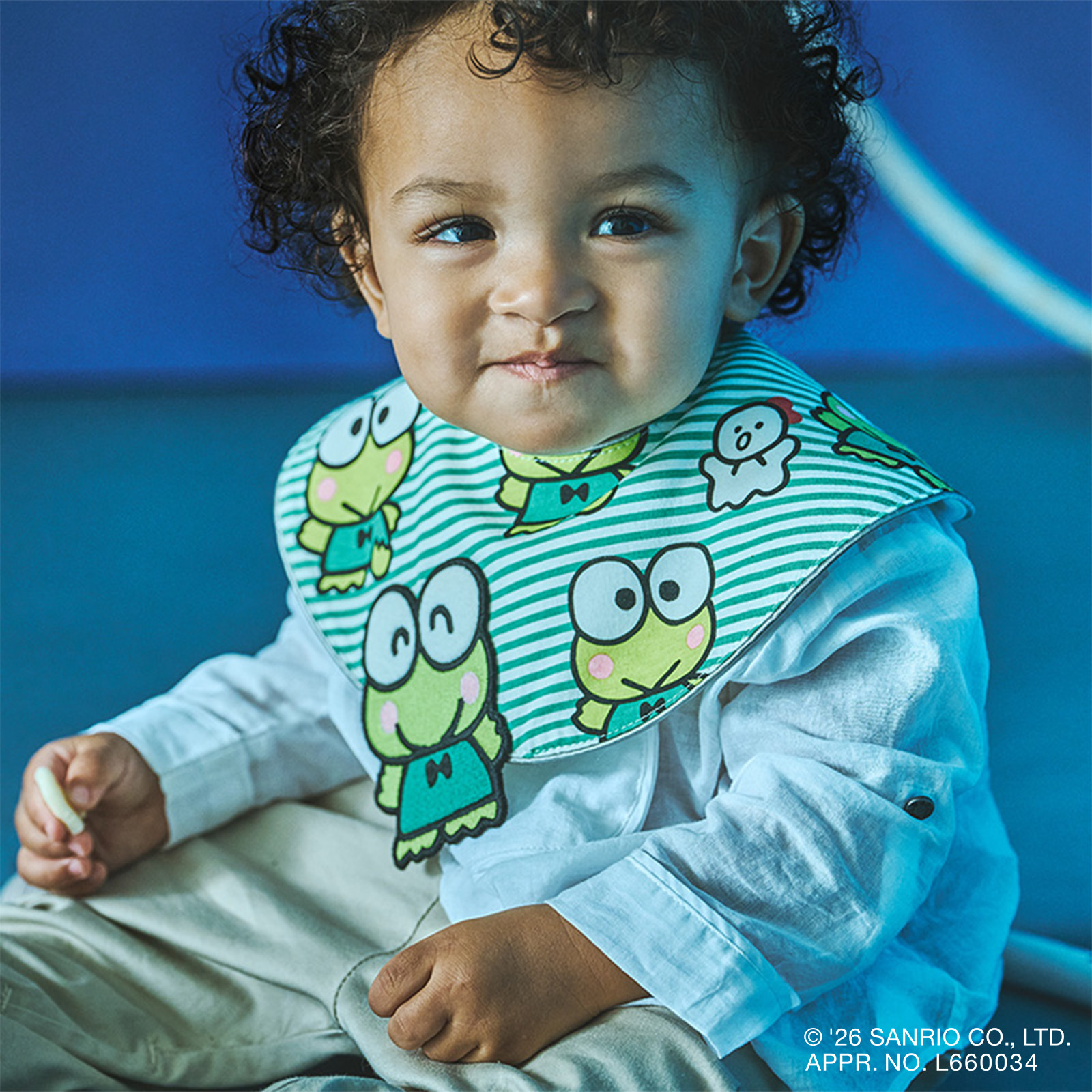 pop-out bib / KEROKEROKEROPPI