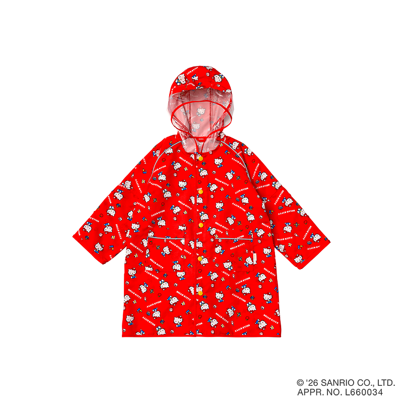 rain coat / Hello Kitty