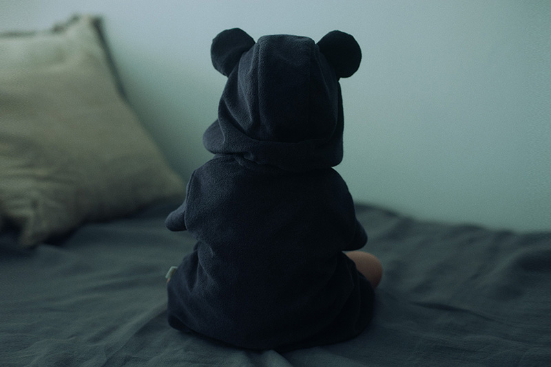 lullaby half bear navy | ギフト・スタイ・出産祝いのMARLMARL 