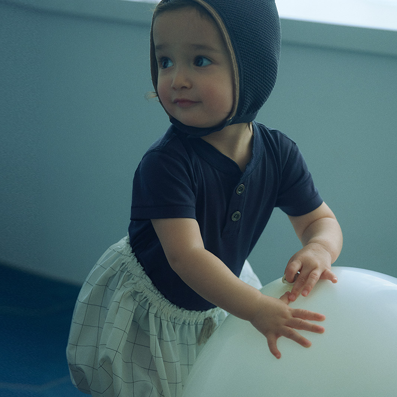 jete short sleeve navy