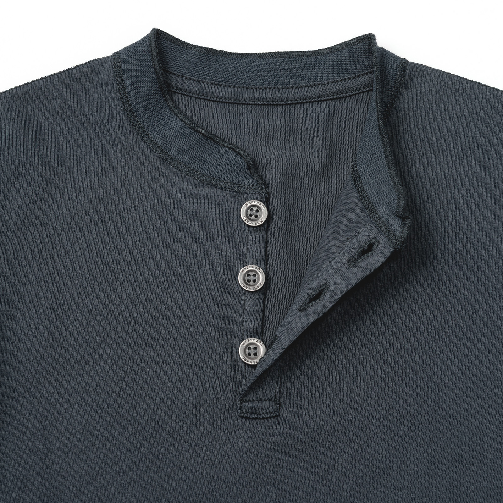 jete short sleeve navy | ギフト・スタイ・出産祝いのMARLMARL