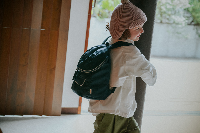 daypack 2 navy | ギフト・スタイ・出産祝いのMARLMARL（マールマール）