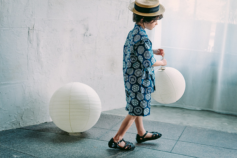 jinbei dots ruri | ギフト・スタイ・出産祝いのMARLMARL（マールマール）