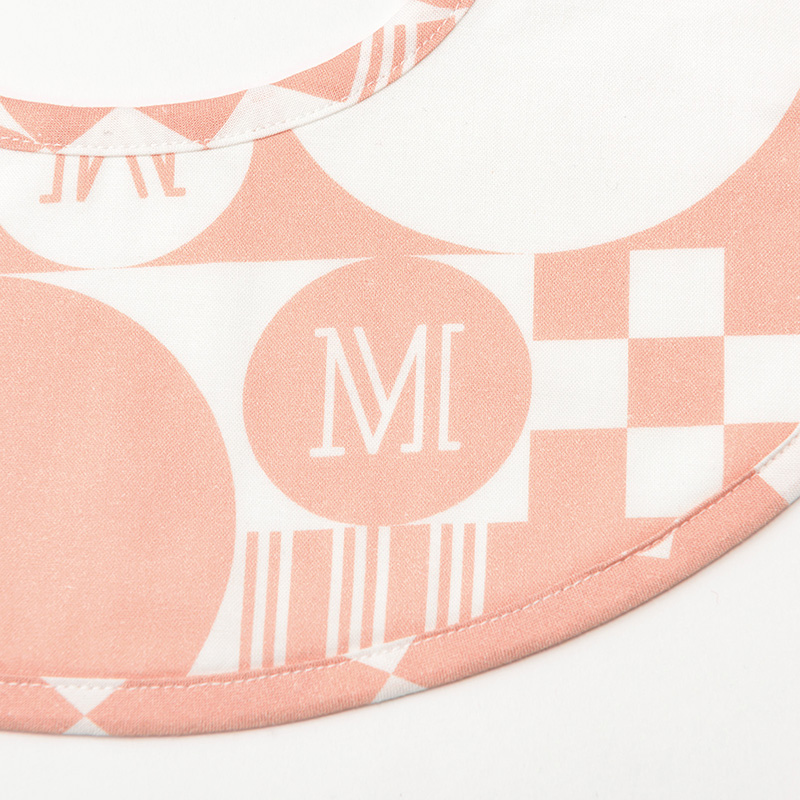 bib squares beni | ギフト・スタイ・出産祝いのMARLMARL（マールマール）