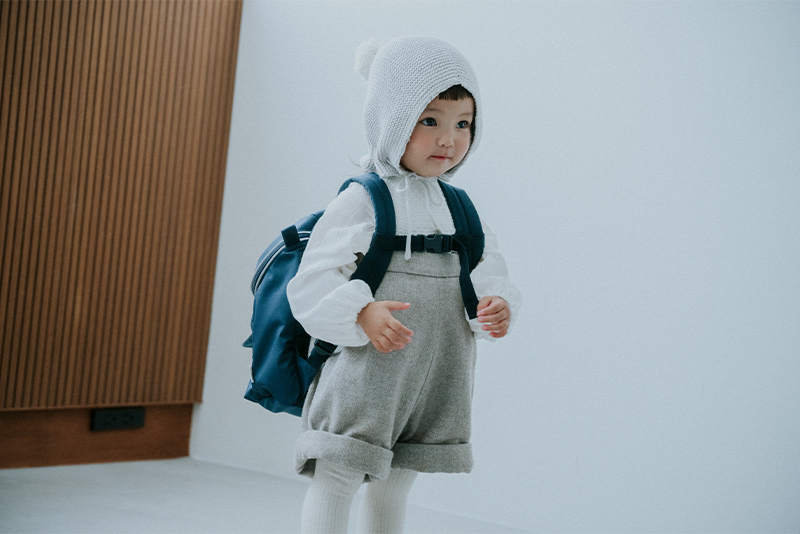 【新品未使用】　マールマールdaypack 2 navy daypack 2 navy | ギフト・スタイ・出産祝いのMARLMARL（マールマール）