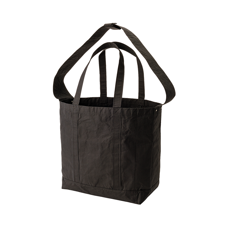 マールマール ママ・パパへ CONTAINER TOTE BAG 2 BLACK