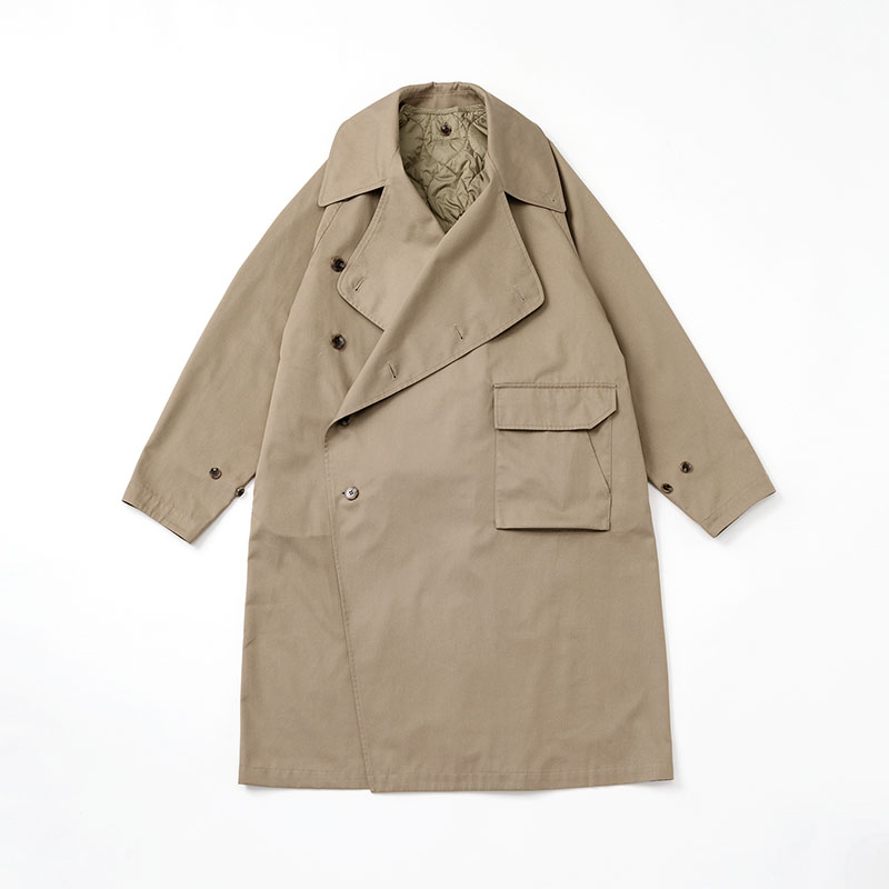 MARL MARL ウールコート ROOMY COAT 1 WHITE | ギフト・スタイ・出産祝いのMARLMARL（マール