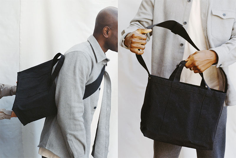 CONTAINER TOTE BAG M 2 BLACK | ギフト・スタイ・出産祝いのMARLMARL