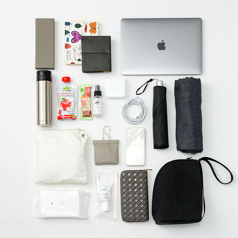 CONTAINER TOTE BAG M 2 BLACK | ギフト・スタイ・出産祝いのMARLMARL