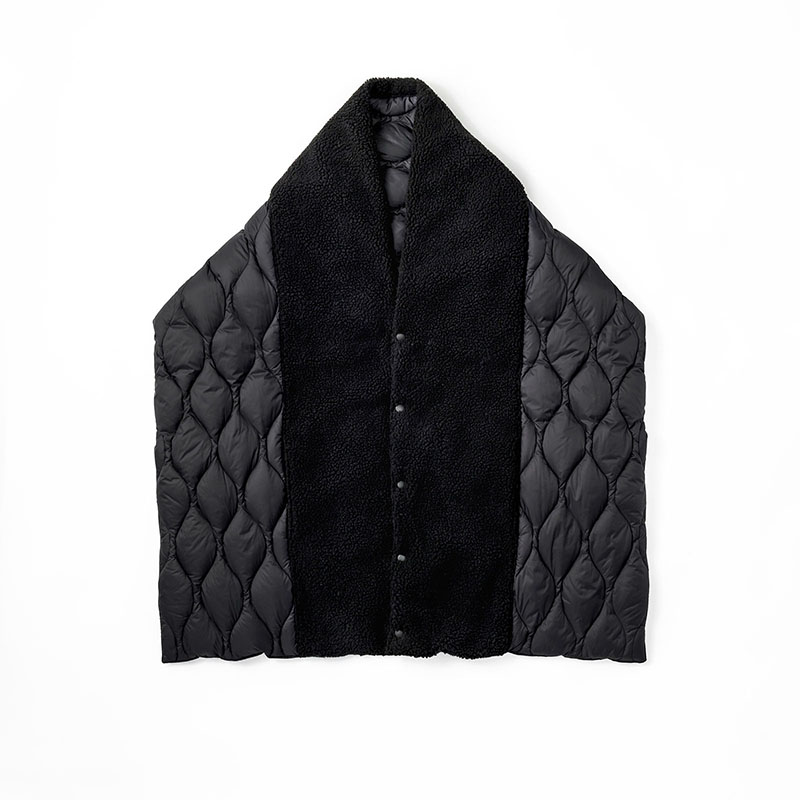 ROOMY SHAWL 2 BLACK | ギフト・スタイ・出産祝いのMARLMARL(マール ROOMY SHAWL 2 BLACK | ギフト・スタイ・出産祝いのMARLMARL(マール