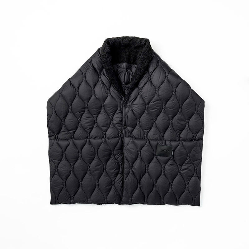 ROOMY SHAWL 2 BLACK | ギフト・スタイ・出産祝いのMARLMARL（マール