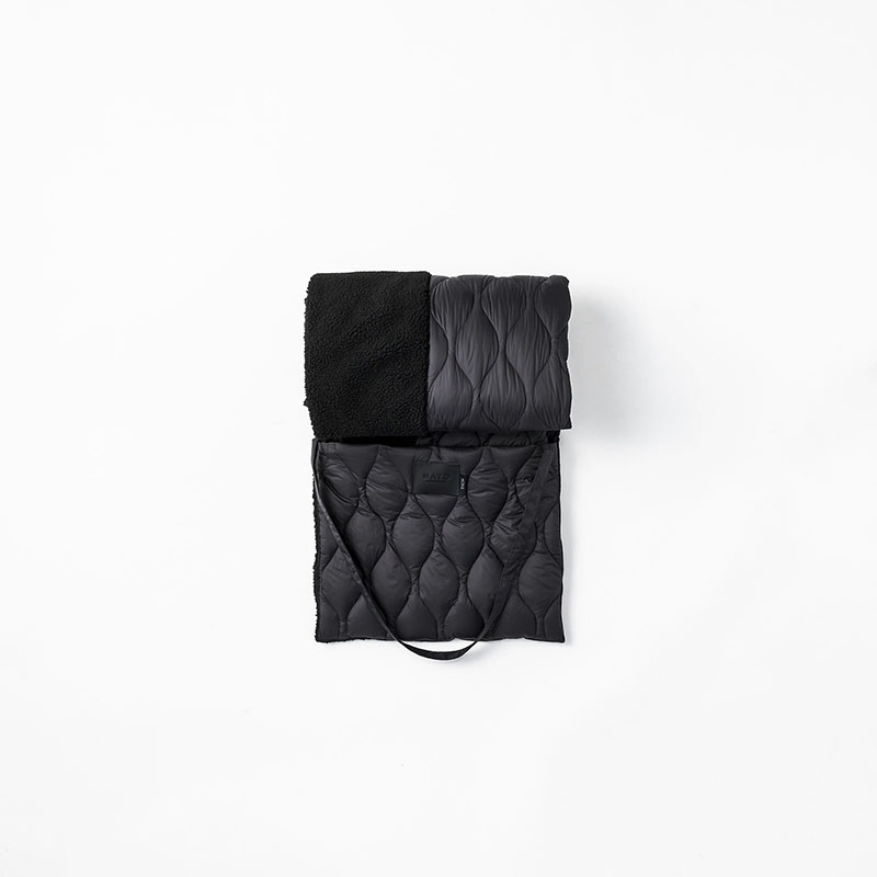 ROOMY SHAWL 2 BLACK | ギフト・スタイ・出産祝いのMARLMARL（マール