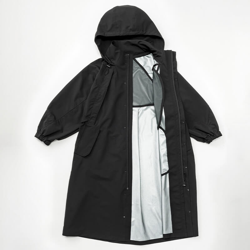 HUG RAINCOAT 3 BLACK | ギフト・スタイ・出産祝いのMARLMARL（マール