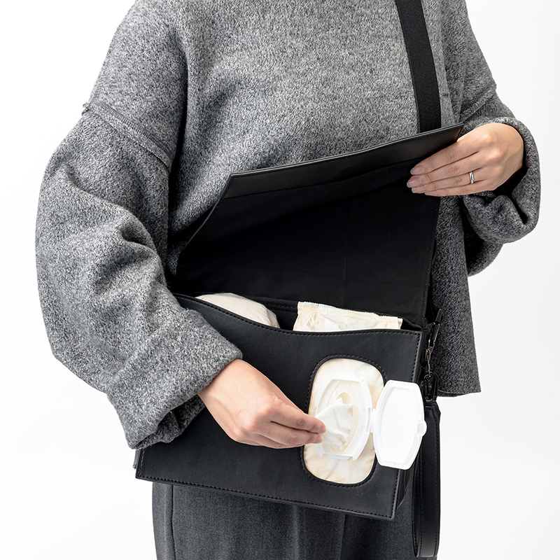 MARL MARL 新品未使用 POST BAG BLACK | ギフト・スタイ・出産祝いのMARLMARL（マールマール）