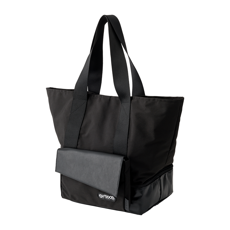 MATO byMARLMARL ブラック トートバッグ MATO × OUTDOOR PRODUCTS TOTE BAG BLACK | ギフト・スタイ・出産祝い