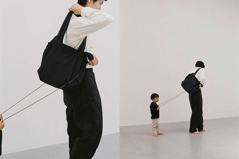 POND TOTE BAG BLACK | ギフト・スタイ・出産祝いのMARLMARL（マール