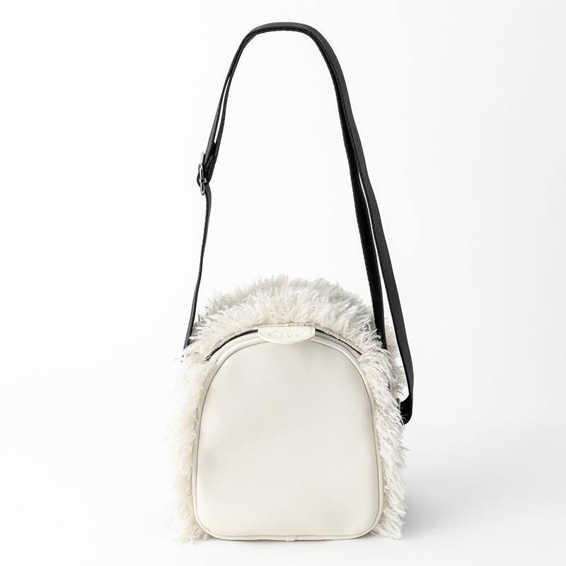 HONEYCOMB BAG SHAGGY WHITE | ギフト・スタイ・出産祝いのMARLMARL