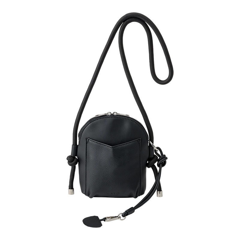 ZIPLINE PHONE BAG BLACK | ギフト・スタイ・出産祝いのMARLMARL