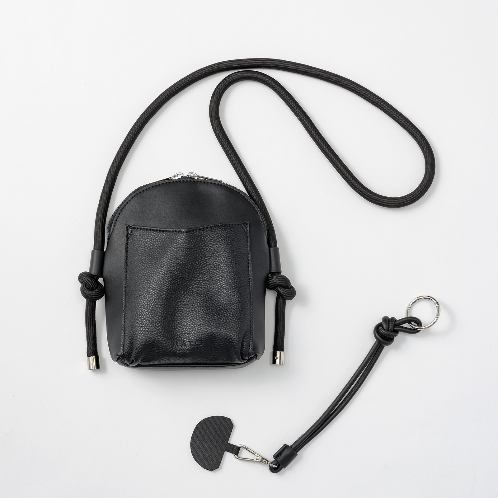 MARL MARL 新品未使用 ZIPLINE PHONE BAG BLACK | ギフト・スタイ・出産祝いのMARLMARL
