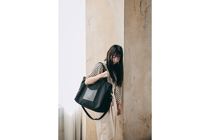 DOLLY TOTE BAG BLACK | ギフト・スタイ・出産祝いのMARLMARL（マール