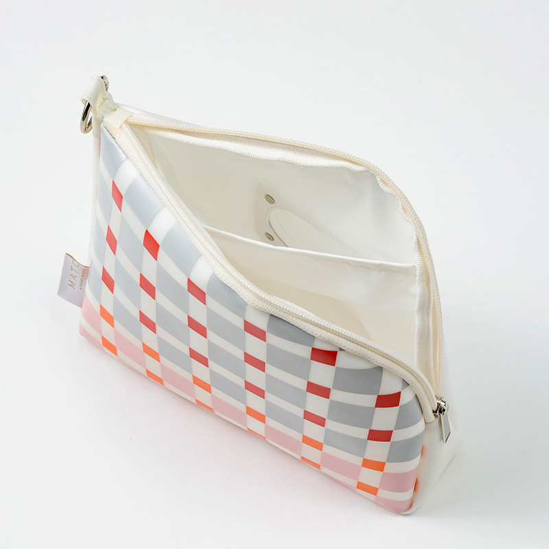 BELLOWS POUCH BLOCK CHECK | ギフト・スタイ・出産祝いのMARLMARL