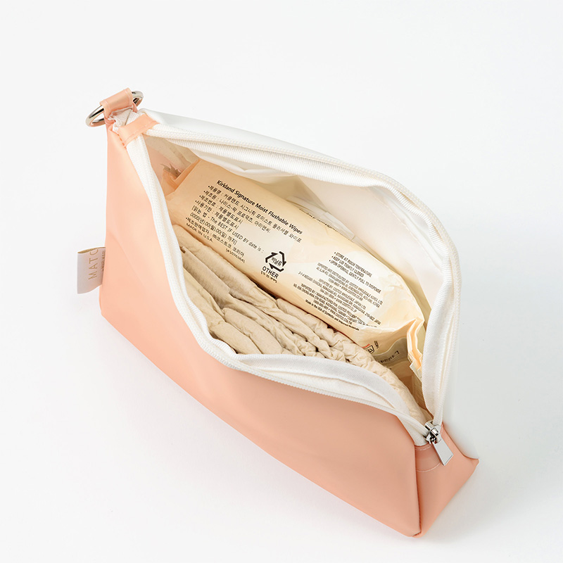 BELLOWS POUCH PINK | ギフト・スタイ・出産祝いのMARLMARL（マール