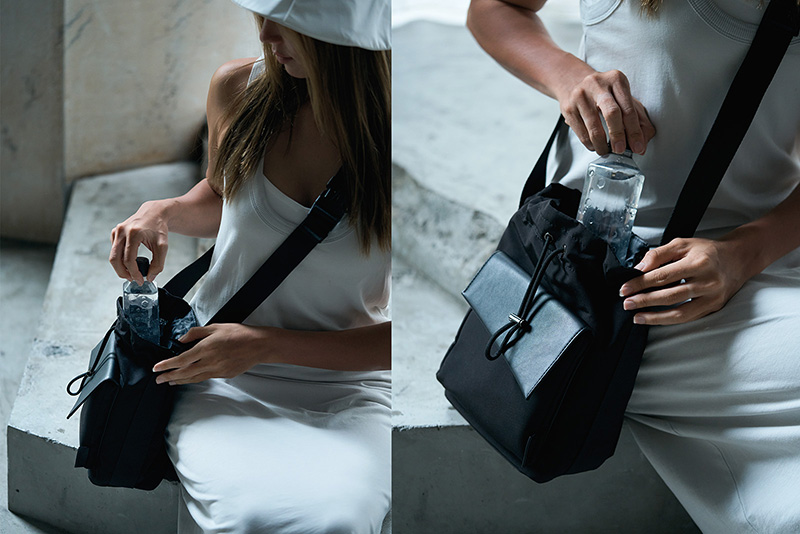 JOEY DRINK SHOULDER BAG BLACK | ギフト・スタイ・出産祝いのMARLMARL