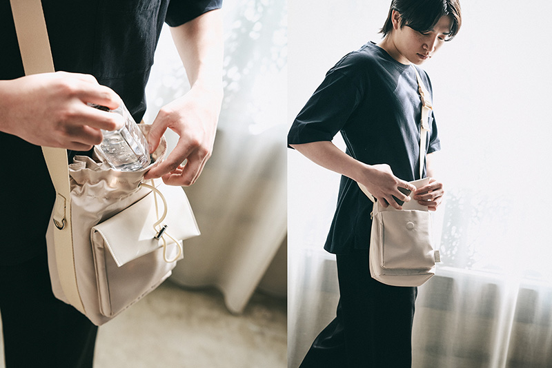 JOEY DRINK SHOULDER BAG ECRU | ギフト・スタイ・出産祝いのMARLMARL