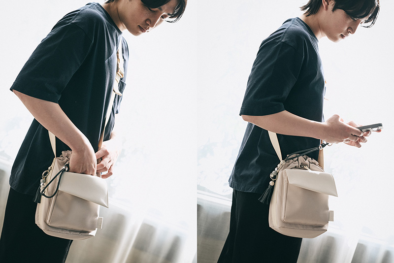 JOEY DRINK SHOULDER BAG ECRU | ギフト・スタイ・出産祝いのMARLMARL