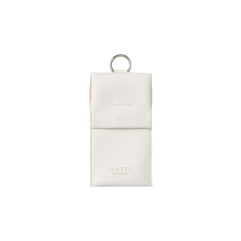 GLASSES POUCH WHITE