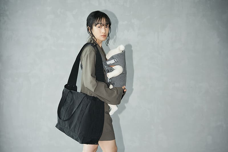 CONTAINER TOTE BAG BLACK | ギフト・スタイ・出産祝いのMARLMARL