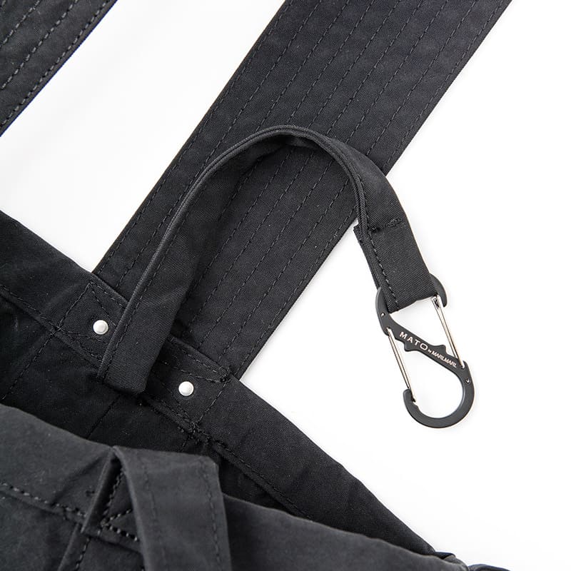 CONTAINER TOTE BAG BLACK | ギフト・スタイ・出産祝いのMARLMARL
