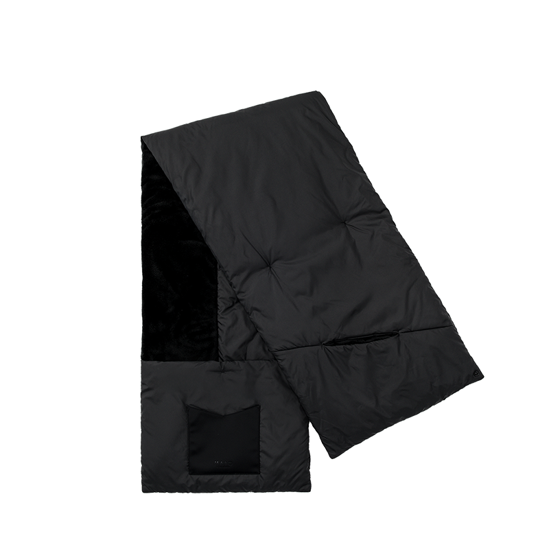 DUAL SHAWL BLACK
