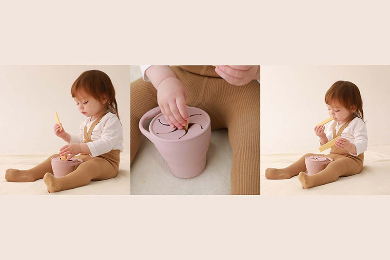 雑貨macaron snackcup rose