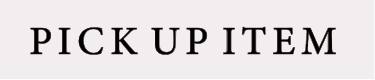 PICK UP ITEM アミコレシアバター