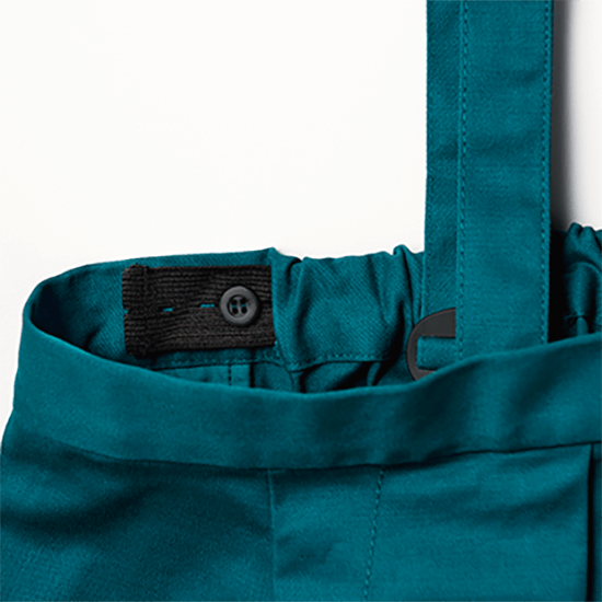 MARLMARLのshortsはボタンで調整できるゴムウエストだから保育園でもラクラクお着替え